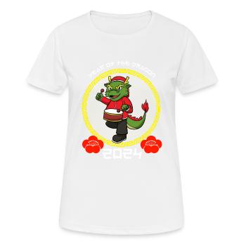 Chinese New Year Dragon Vietnam I Gift - Women's Breathable T-Shirt - white - Front - AI Model Female 172 dark (172cm)
