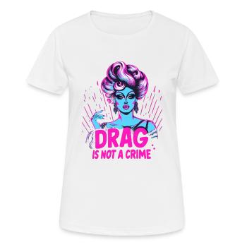 Exclusive Drag Culture and Drag Queen Inspired - Women's Breathable T-Shirt - white - Front - AI Model Female 172 dark (172cm)