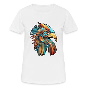 Ägypten / Pharao / Mumien / Hieroglyphen / Sphinx - Frauen T-Shirt atmungsaktiv - Weiß - Vorne - AI Model Female 172 dark (172cm)