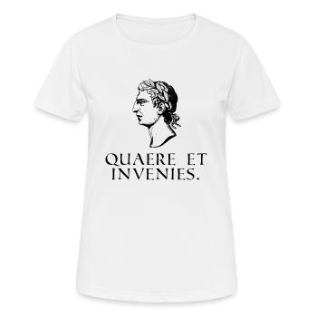 search and you will find latin black - Women's Breathable T-Shirt - white - Front - AI Model Female 172 dark (172cm)