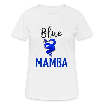 Schlange Cobra Boa Arizona blaue Mamba Geschenk - Frauen T-Shirt atmungsaktiv - Weiß - Vorne - AI Model Female 172 dark (172cm)