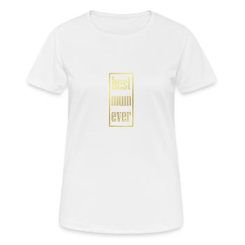 Mother's Day Mother's Day Mother's Day Mommy Mom - Women's Breathable T-Shirt - white - Front - AI Model Female 172 dark (172cm)