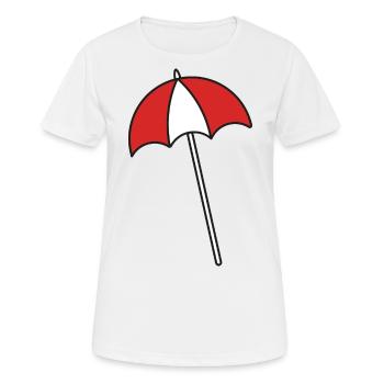 Parasol Summer Travel - Women's Breathable T-Shirt - white - Front - AI Model Female 172 dark (172cm)