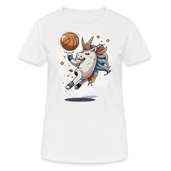 The Magical Hoops - Women's Breathable T-Shirt - white - Front - AI Model Female 172 dark (172cm)