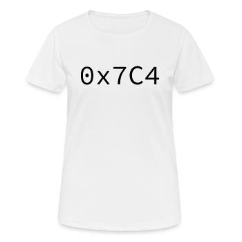 1988 Hexadecimal - Women's Breathable T-Shirt - white - Front - AI Model Female 172 dark (172cm)