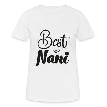 Best Nani Granny Switzerland Swiss German Granny - Women's Breathable T-Shirt - white - Front - AI Model Female 172 dark (172cm)