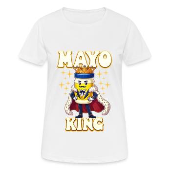 Mayonnaise - Frauen T-Shirt atmungsaktiv - Weiß - Vorne - AI Model Female 172 dark (172cm)