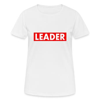 Leader - Women's Breathable T-Shirt - white - Front - AI Model Female 172 dark (172cm)