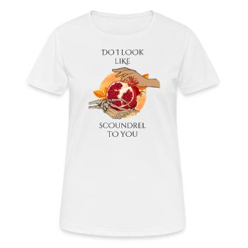 Hadès et Perséphone - T-shirt respirant Femme - blanc - Devant - AI Model Female 172 dark (172cm)