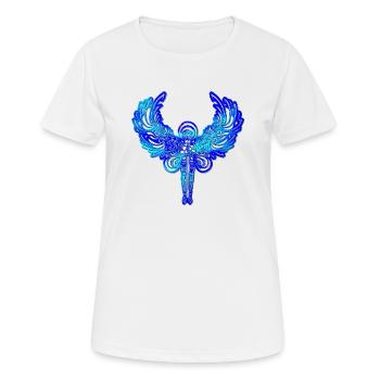 Angel No. 2 - Design A - Women's Breathable T-Shirt - white - Front - AI Model Female 172 dark (172cm)