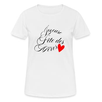 Schönen Muttertag - Frauen T-Shirt atmungsaktiv - Weiß - Vorne - AI Model Female 172 dark (172cm)