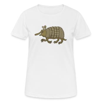 Tatou - T-shirt respirant Femme - blanc - Devant - AI Model Female 172 dark (172cm)