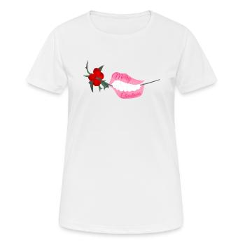 Joyeux Noël - T-shirt respirant Femme - blanc - Devant - AI Model Female 172 dark (172cm)