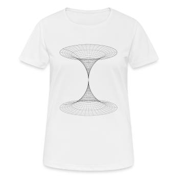 Kunst - Frauen T-Shirt atmungsaktiv - Weiß - Vorne - AI Model Female 172 dark (172cm)