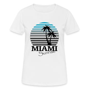 Florida - Women's Breathable T-Shirt - white - Front - AI Model Female 172 dark (172cm)