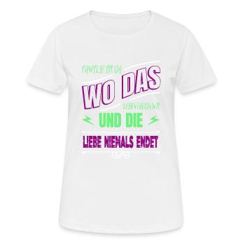 geek sprüche statement geschenkidee lustig - Frauen T-Shirt atmungsaktiv - Weiß - Vorne - AI Model Female 172 dark (172cm)