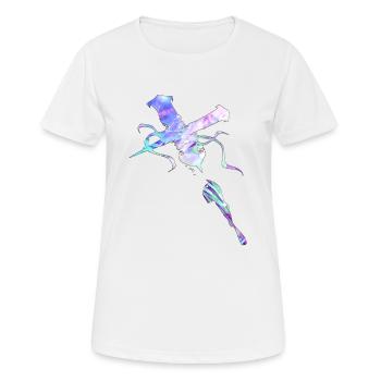 Tattoo Element Vektor Tattoo Tribal Tattoos - Frauen T-Shirt atmungsaktiv - Weiß - Vorne - AI Model Female 172 dark (172cm)