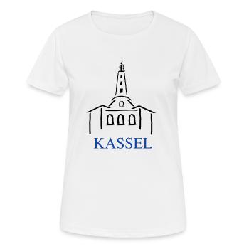 HERCULES Kassel - Women's Breathable T-Shirt - white - Front - AI Model Female 172 dark (172cm)
