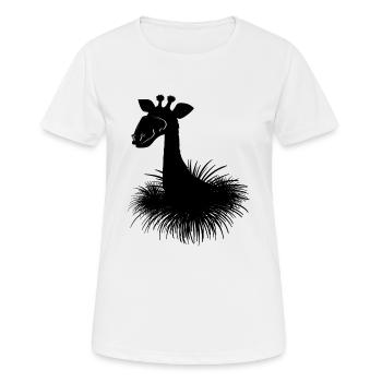 Safari Zoo Animal Safari Zoo - Women's Breathable T-Shirt - white - Front - AI Model Female 172 dark (172cm)