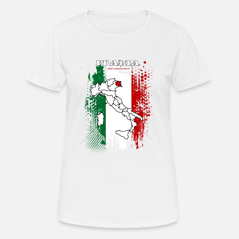 Friuli Venezia Giulia - Women's Breathable T-Shirt - white
