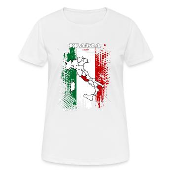 Regione Lazio - Frauen T-Shirt atmungsaktiv - Weiß - Vorne - AI Model Female 172 dark (172cm)