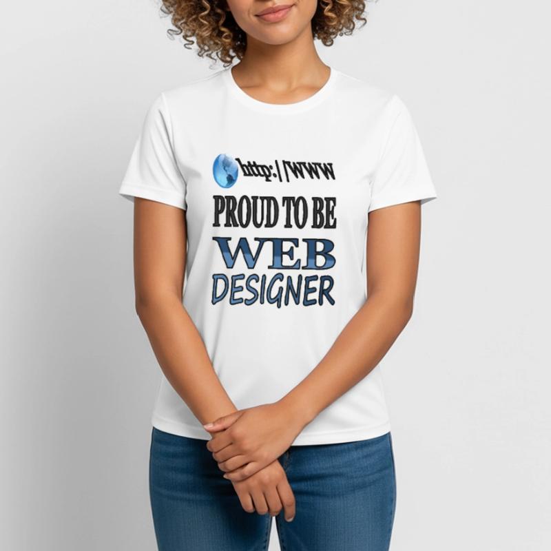 I'm a web designer, internet, web developer Women's Breathable T-Shirt
