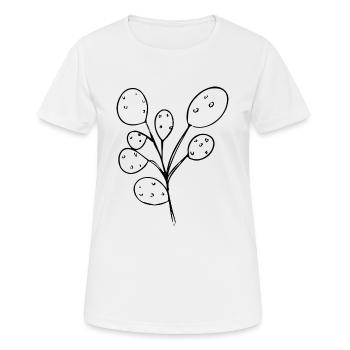 Flower Flower Plant - Women's Breathable T-Shirt - white - Front - AI Model Female 172 dark (172cm)