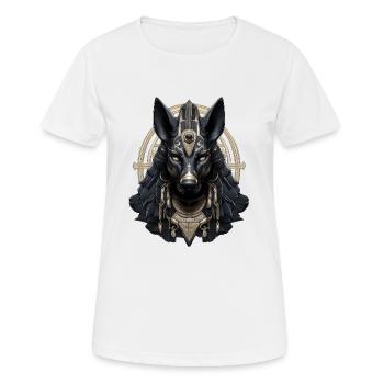 Ägypten Ägypten Isis Pharaonen Pharaonen Pyramide Afrika - Frauen T-Shirt atmungsaktiv - Weiß - Vorne - AI Model Female 172 dark (172cm)