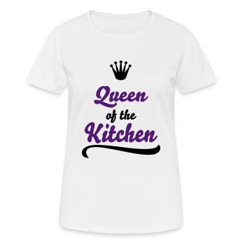 Fun gifts for women who love to cook - Women's Breathable T-Shirt - white - Front - AI Model Female 172 dark (172cm)