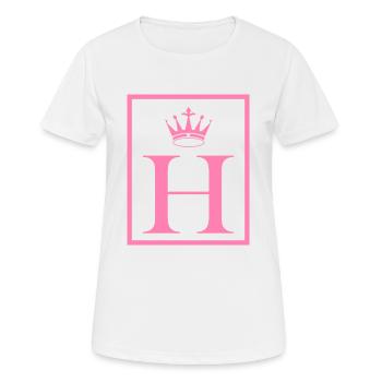 PINK - Women's Breathable T-Shirt - white - Front - AI Model Female 172 dark (172cm)