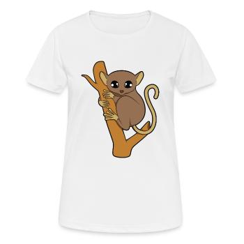 Philippines Goblin Lemur - Women's Breathable T-Shirt - white - Front - AI Model Female 172 dark (172cm)