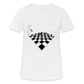 Révolte paysanne - T-shirt respirant Femme - blanc - Devant - AI Model Female 172 dark (172cm)
