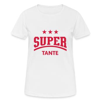 Tante superbe - T-shirt respirant Femme - blanc - Devant - AI Model Female 172 dark (172cm)