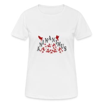 anima-animus - Women's Breathable T-Shirt - white - Front - AI Model Female 172 dark (172cm)