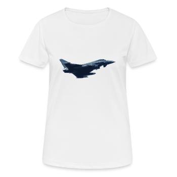 euro2 - T-shirt respirant Femme - blanc - Devant - AI Model Female 172 dark (172cm)