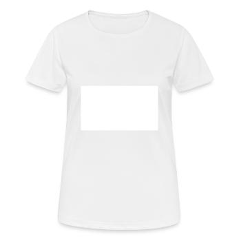 Taxi - rectangle - T-shirt respirant Femme - blanc - Devant - AI Model Female 172 dark (172cm)