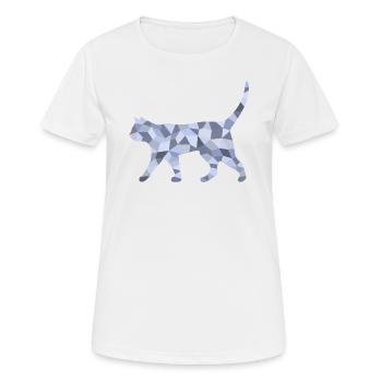 Cubiste cubiste - T-shirt respirant Femme - blanc - Devant - AI Model Female 172 dark (172cm)
