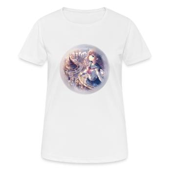 Eine andere Welt - Frauen T-Shirt atmungsaktiv - Weiß - Vorne - AI Model Female 172 dark (172cm)