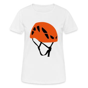 Casque d'escalade - T-shirt respirant Femme - blanc - Devant - AI Model Female 172 dark (172cm)