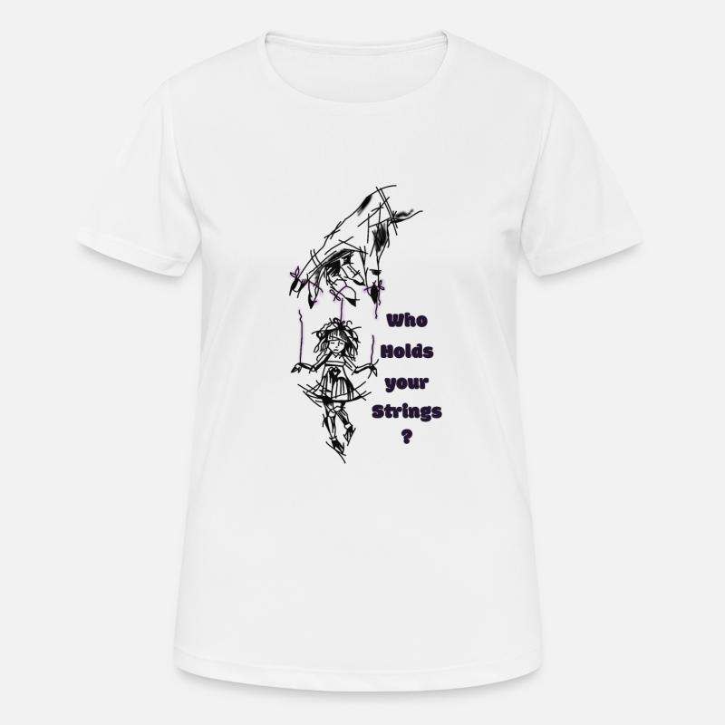 Puppet - Women's Breathable T-Shirt - white