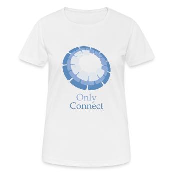 Einzigartige Verbindung - Frauen T-Shirt atmungsaktiv - Weiß - Vorne - AI Model Female 172 dark (172cm)