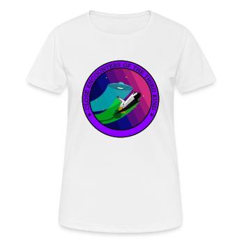 Close Encounters of The Third Kind Spaceship - Women's Breathable T-Shirt - white - Front - AI Model Female 172 dark (172cm)