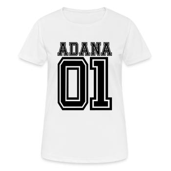 Adana 01 Turquie - T-shirt respirant Femme - blanc - Devant - AI Model Female 172 dark (172cm)