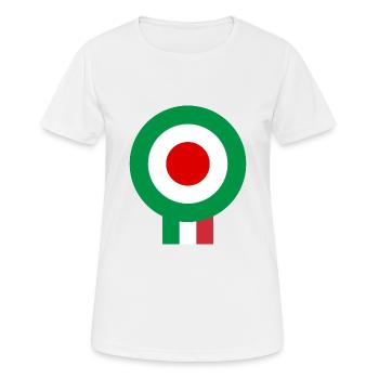 Italia - Women's Breathable T-Shirt - white - Front - AI Model Female 172 dark (172cm)