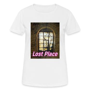 Lost Place Tour - Women's Breathable T-Shirt - white - Front - AI Model Female 172 dark (172cm)