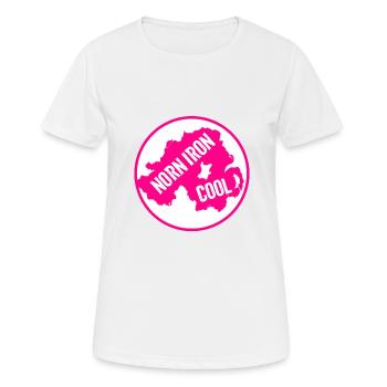 Fer Norn - T-shirt respirant Femme - blanc - Devant - AI Model Female 172 dark (172cm)