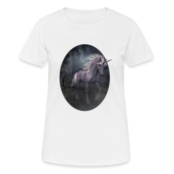 When the end is near begin the dreams - Frauen T-Shirt atmungsaktiv - Weiß - Vorne - AI Model Female 172 dark (172cm)