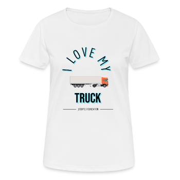 Truck - Women's Breathable T-Shirt - white - Front - AI Model Female 172 dark (172cm)