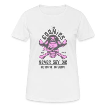 THE GOONIES 4 - Women's Breathable T-Shirt - white - Front - AI Model Female 172 dark (172cm)