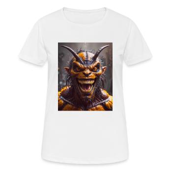 mutiertes Monster halb Mensch halb Insekt Afrikanische Biene - Frauen T-Shirt atmungsaktiv - Weiß - Vorne - AI Model Female 172 dark (172cm)